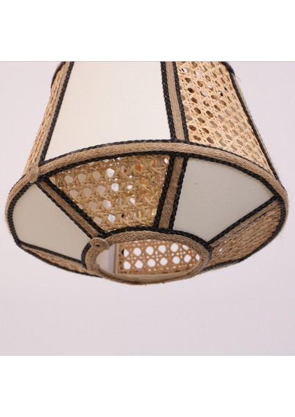 Mylamp Özden 30X30 cm Doğal Hazeran & Kumaş Avize fırsatları