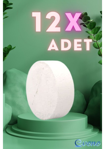 Nem Alıcı 12 Adet 450 gr Yedek Tablet Rutubet Giderici Önleyici Emici Küf Engelleyici