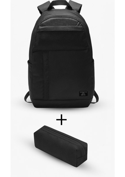 4 Bölmeli Kalemlikli Siyah Su Itici Kumaş Özellikli Günlük Okul Sırt Çantası fiyatları