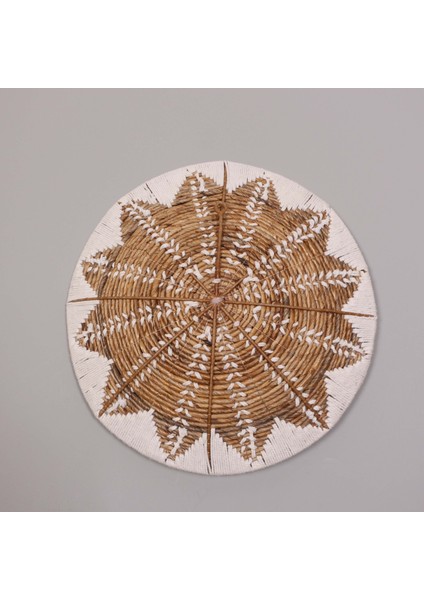 Mylamp Girit 50X11 cm Çap- Doğal Abaka Duvar Tabağı indirimleri