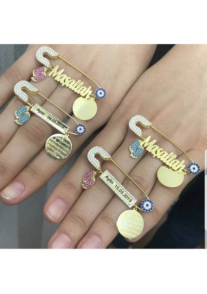 Teyzesinin Gülü Yazılı Güneş Bulut Modeli Kız Bebek Iğnesi fırsatları