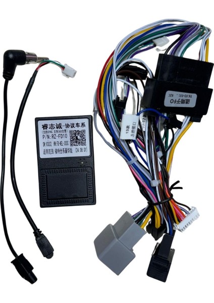 Oto Tablet Çerçeve Ford Fıesta 2013-2014 9" Siyah TAC-041 modelleri