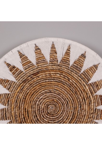 Mylamp Milet 60X13 cm Çap- Doğal Abaka Duvar Tabağı fiyatları