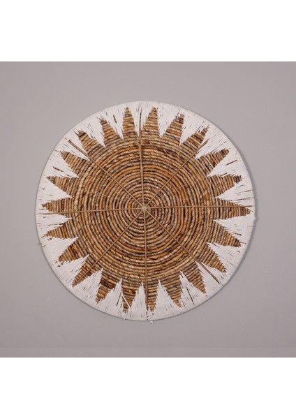 Mylamp Milet 60X13 cm Çap- Doğal Abaka Duvar Tabağı indirimleri