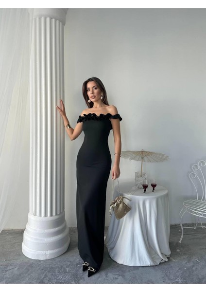 Yuna Tasarım Uzun Atlas Elbise fiyatları