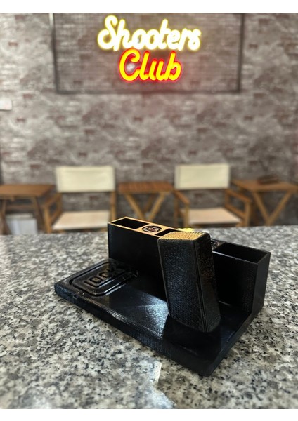Glock Tabanca Stant Bölmeli 3D Baskı (Silah Görsel Amaçlıdır ve Gönderilmeyecektir)