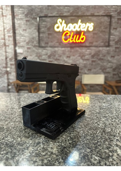 Glock Tabanca Stant Bölmeli 3D Baskı (Silah Görsel Amaçlıdır ve Gönderilmeyecektir) fiyatları