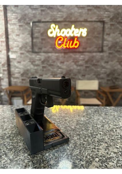Glock Tabanca Stant Bölmeli 3D Baskı (Silah Görsel Amaçlıdır ve Gönderilmeyecektir) fırsatları
