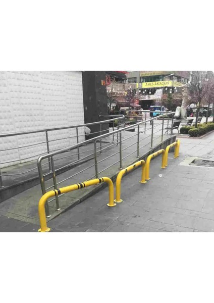 3'lü Otopark Yüksek Araç Stoperi, Bariyer Seti 150X40 cm fiyatları