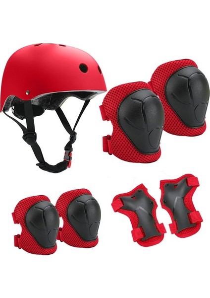 Çocuk Koruyucu Baret Dirseklikler Dizlikler El Pedleri (Yurt Dışından)