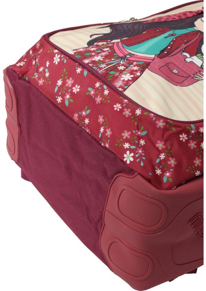 584982 Flower Girl Luna Ilkokul Sırt Çantası-Bordo indirimleri