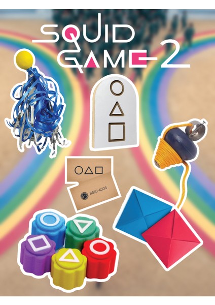 Squid Game 2 Dev Oyun Seti - Squid Game 2 Tüm Oyunlar