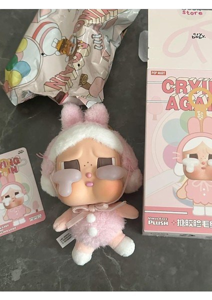 DMR Accessoire 6 Adet Crying Again Cry Baby Labubu Sürpriz Kutu Rasgele Renk 6lı Set modelleri