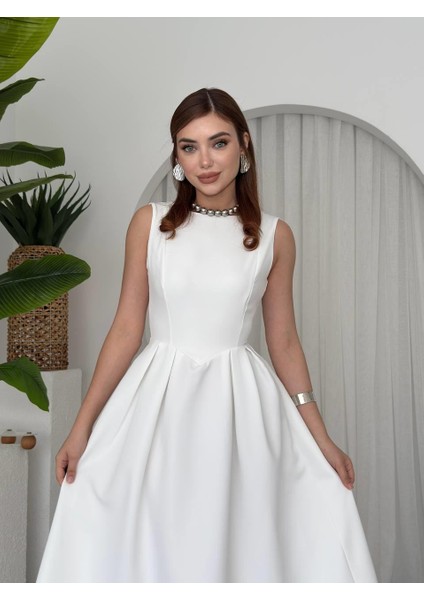 Bea Midi Atlas Uzun Elbise modelleri