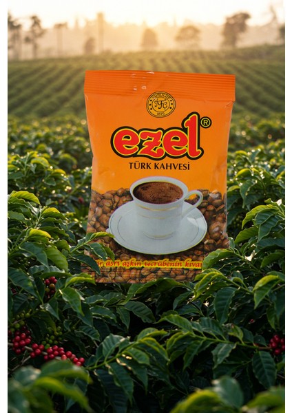 & Ezel Kahve İkilisi – Colombia Supremo Öğütülmüş 250 gr + 100 gr Öğütülmüş Türk Kahvesi modelleri