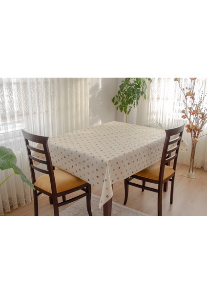 astarlı Elyaf Tabanlı Silinebilir Hijyenik Puantiyeli Muşamba Pvc Masa Örtüsü 1035-1 fiyatları