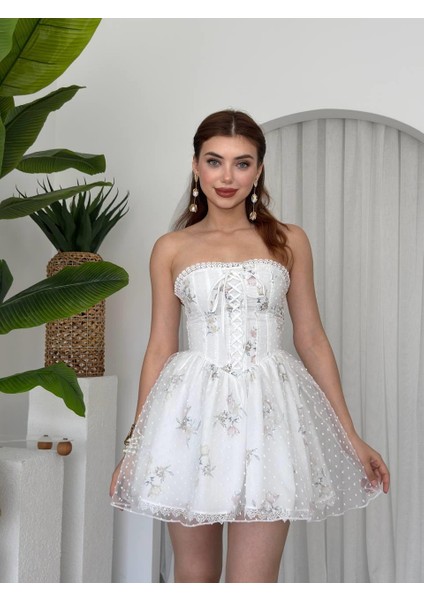 Neo Straplez Mini Elbise fırsatları