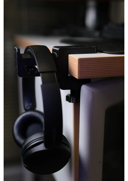 Siyah Asılabilir Kulaklık Standı fiyatları