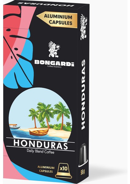 Honduras Blend Alüminyum Nespresso Uyumlu Kapsül Kahve