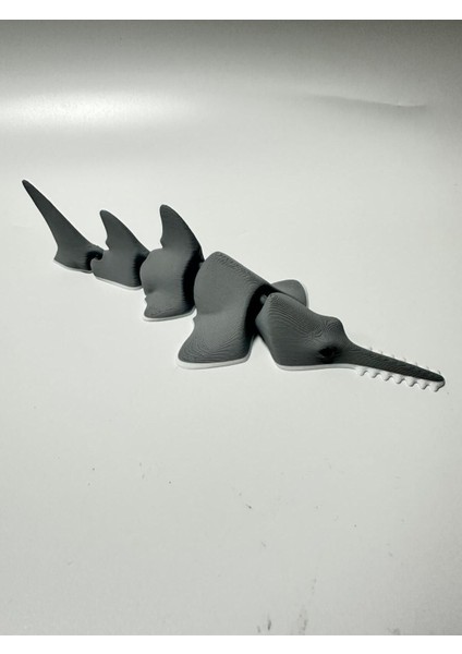 Testere Dişli Köpekbalığı Figürü - Hareketli Eklemli - 16CM modelleri