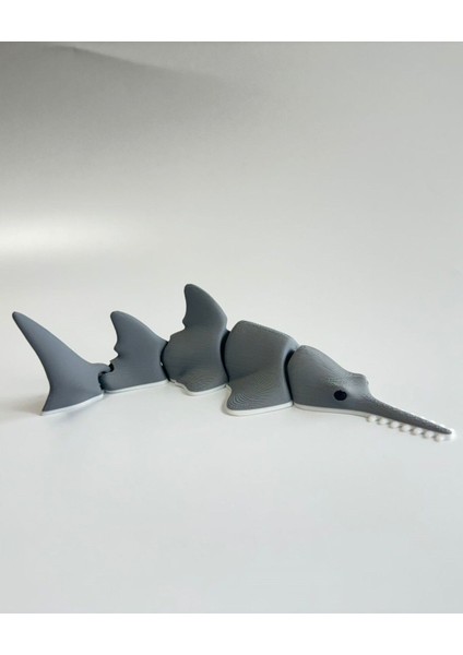 Testere Dişli Köpekbalığı Figürü - Hareketli Eklemli - 16CM fırsatları