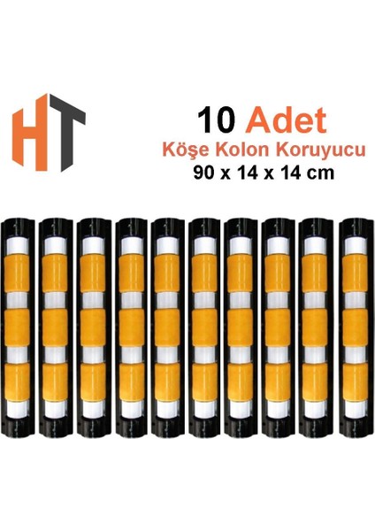 Otopark Kolon Köşe Koruyucu 10`lu Set