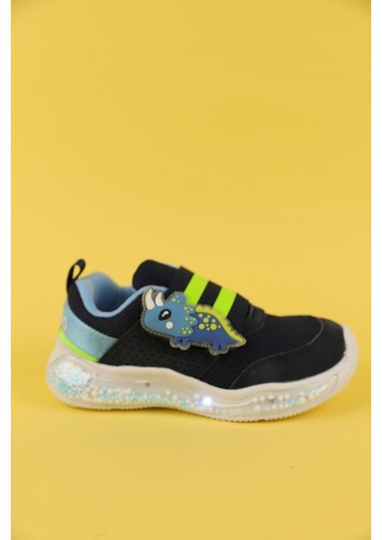 27-36 Numara Erkek Çocuk Lacivert Renk Dudino Dino Bowıe Spor Ayakkabı