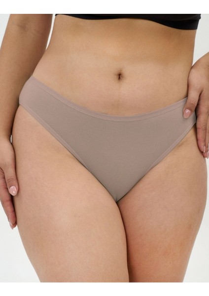 Kadın Tanga Külot, Pamuklu String Iç Çamaşırı, Düşük Bel - Kahve, Taş, Pudra, Bej, Açık Kahve, L modelleri