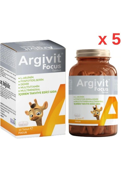 Focus 30 Tablet - 5 Adet