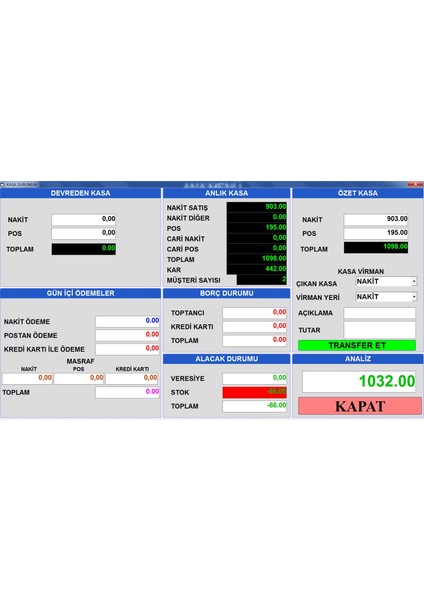 Market Programı / Sadece Yazılım / Satış Programı (Kasap) fırsatları