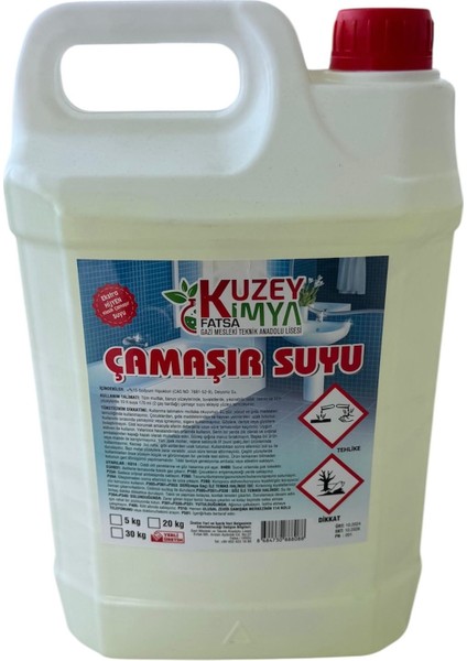Klasik Ekstra Hijyen Çamaşır Suyu 5 kg