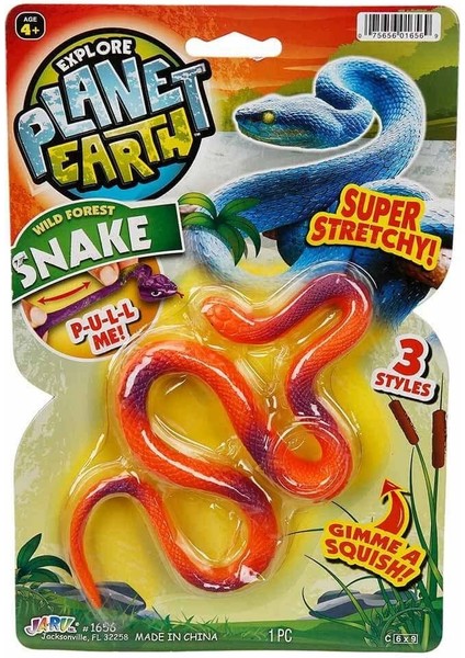 1656 Planet Earth Esnek Hayvanlar -1 Adet Stokta Olan Gönderilir - Sunman