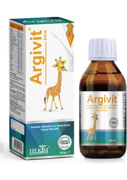 Vitamin Mineral L Arjinin Şurup 150 ml fırsatları