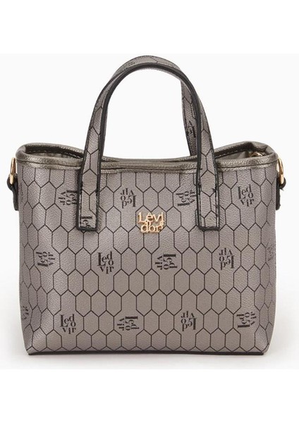 Levidor 930163 Çanta Platin Kadın Omuz Çantası modelleri