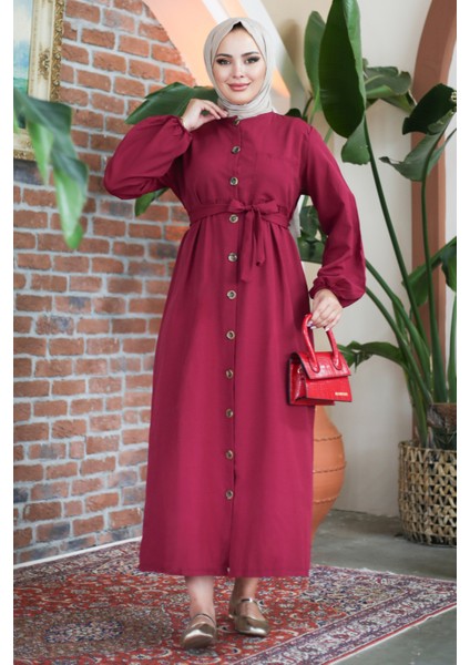 Elbise Bordo - 27289