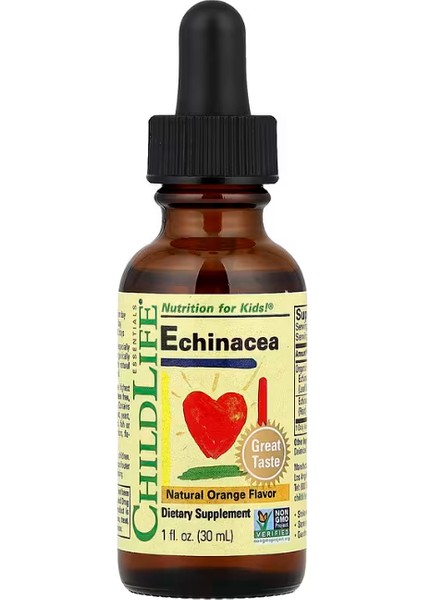 Essentials, Echinacea, Natural Orange, 1 Fl Oz (30 Ml)