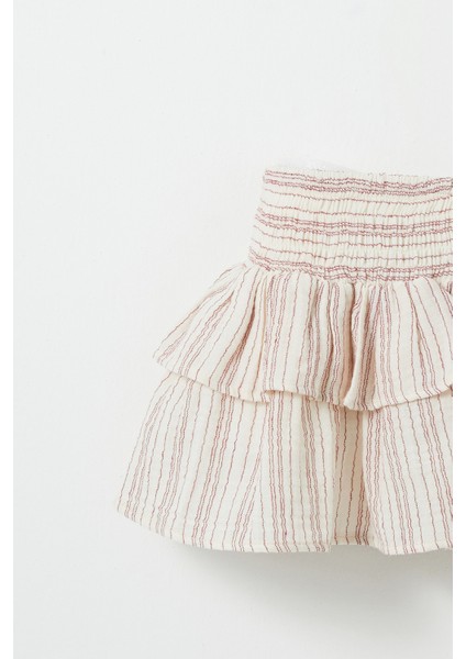 Rubby Çizgili Müslin Gipeli Etek fiyatları