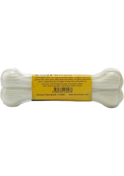 Delibon Deri Pres Vakumlu Kemik Köpek Ödülü Beyaz 15 cm 1 Adet fiyatları