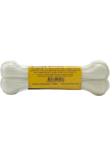 Delibon Deri Pres Vakumlu Kemik Köpek Ödülü Beyaz 15 cm 1 Adet modelleri