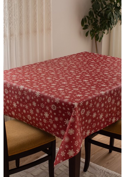 astarlı Elyaf Tabanlı Silinebilir Hijyenik Muşamba Pvc Masa Örtüsü 1096-3