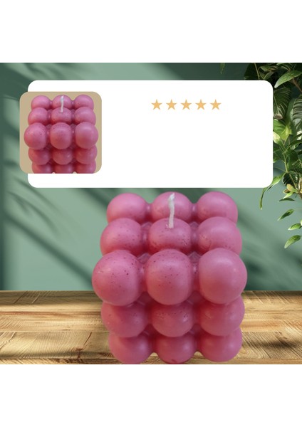 Ev Ofis Dekoratif Koku Aromalı Mum