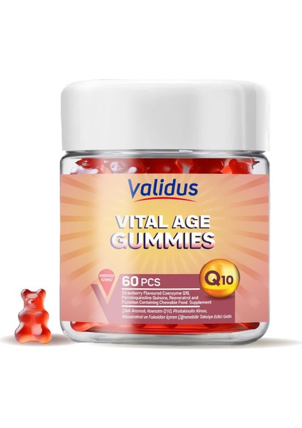 Lipozomal Coenzyme Q10 Pqq Resveratrol Fucoidan 60 Gummies