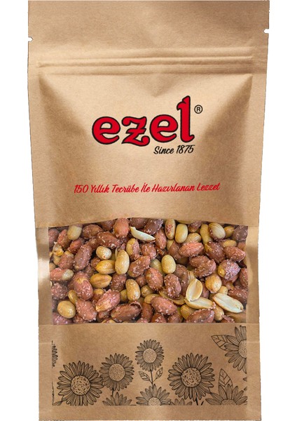 Kuruyemiş Kavrulmuş Jumbo Tuzlu Yer Fıstığı 500gr - Zipli Ambalaj