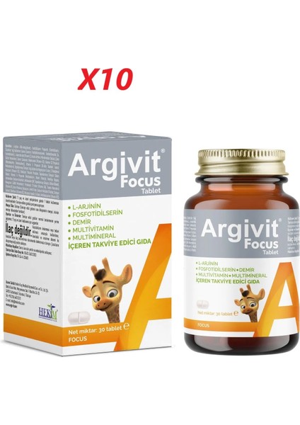 Argivt Focus Tablet 10 Lu Paket