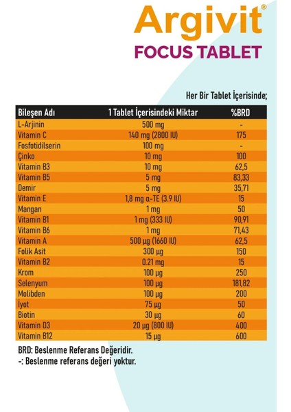 Argivt Focus Tablet 10 Lu Paket indirimleri