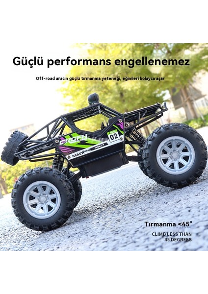1:18 Alaşım Off-Road Tırmanma Uzaktan Kumandalı Araba Oyuncak (Yurt Dışından) fırsatları