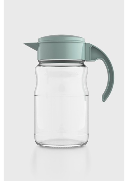 Spiro 1700 ml Pastel Yeşil Kapaklı Cam Sürahi 111031