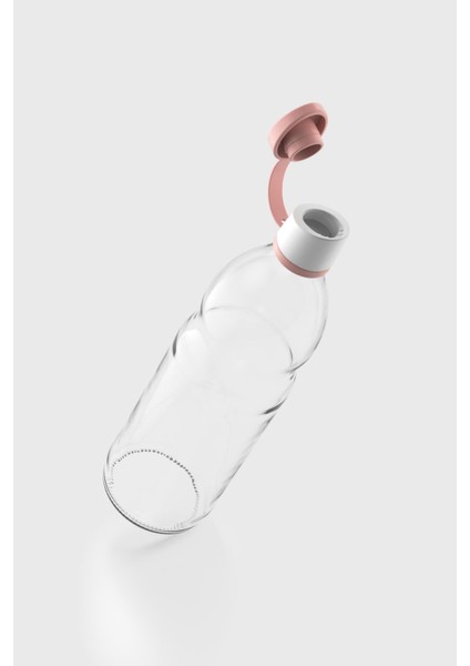 Zen 1000 ml Cam Şişe 181001 Pastel Pembe modelleri