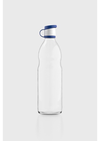 Zen 1000 ml Cam Şişe 181001 Mavi