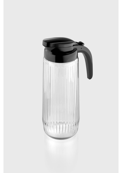 Beluga 1500 ml Siyah Kapaklı Gravürlü Cam Sürahi 111021 fiyatları